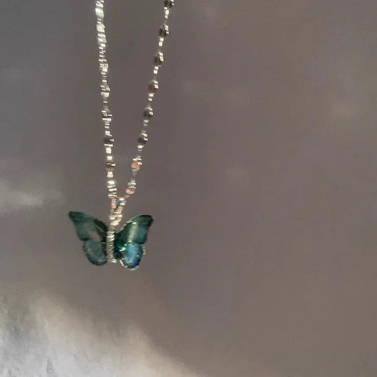 Collier Femme Papillon Chic Moderne 2