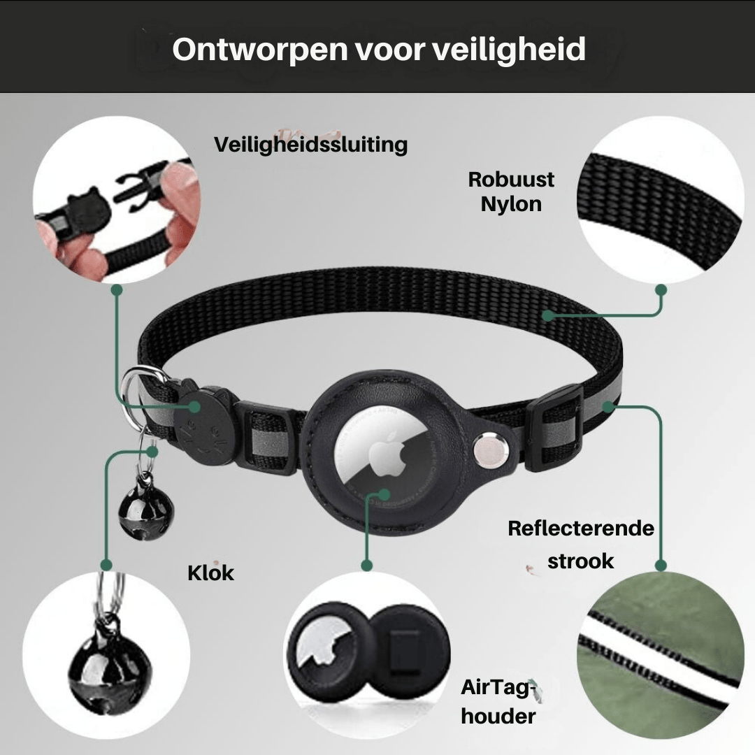Collier GPS pour Chats avec Design Réfléchissant 4