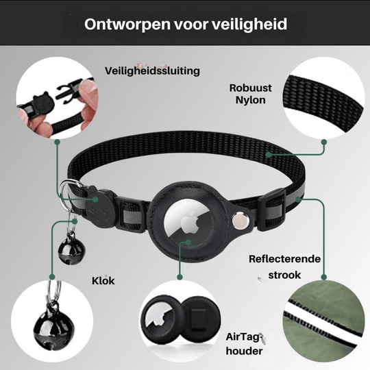 Collier GPS pour Chats avec Design Réfléchissant 4