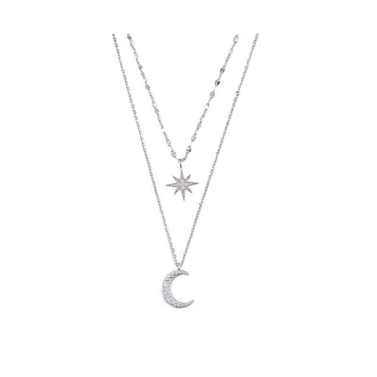Collier Lune Double Élégant 1