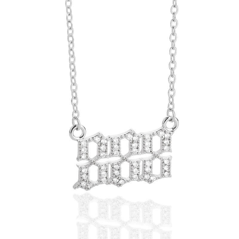 Collier Pendentif Chiffre Ange 19