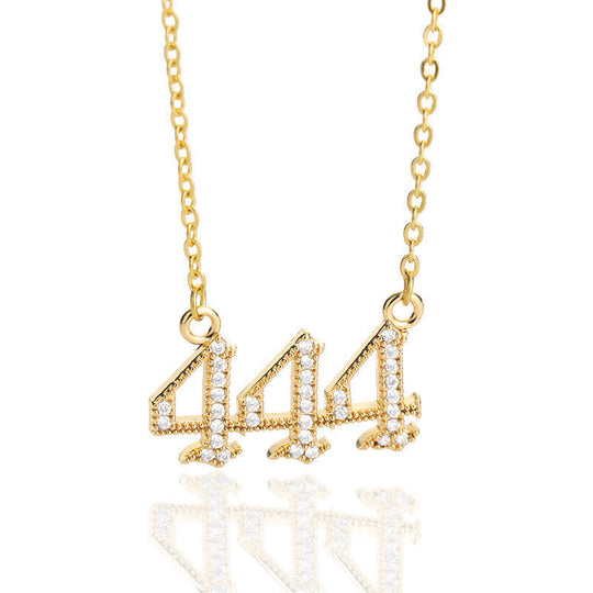Collier Pendentif Chiffre Ange 21