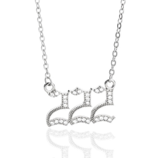 Collier Pendentif Chiffre Ange 23