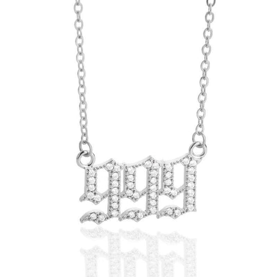 Collier Pendentif Chiffre Ange 24