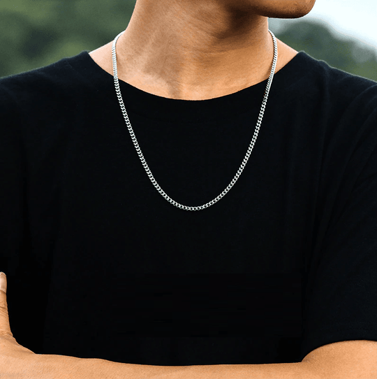 Collier pour Hommes à Maillons Cubains 2