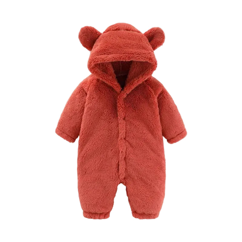 Combinaison d'Hiver pour Enfants avec Capuche 0