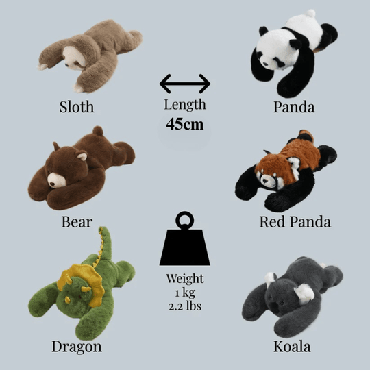 Compagnon Câlin Doudou Ultra Doux avec Bras Extra Longs 6