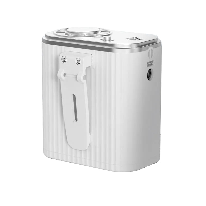Concentrateur d'oxygène portable unisexe compact avec clip ceinture et réglage continu 0