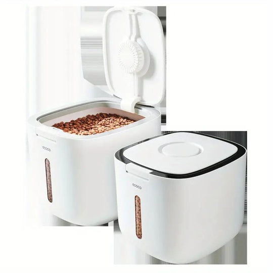 Conteneur à Croquettes Pour Chien Pratique Avec Joint Hermétique Et Tasse À Mesurer 5