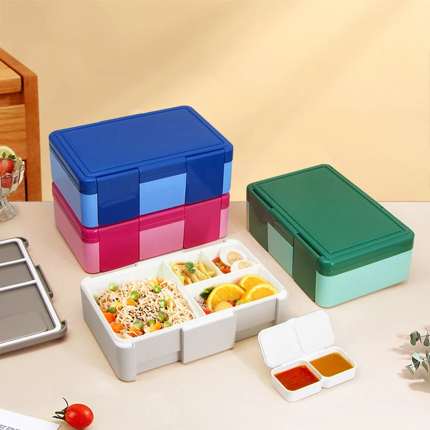 Conteneur alimentaire isotherme multi-compartiments pour femmes et hommes 3