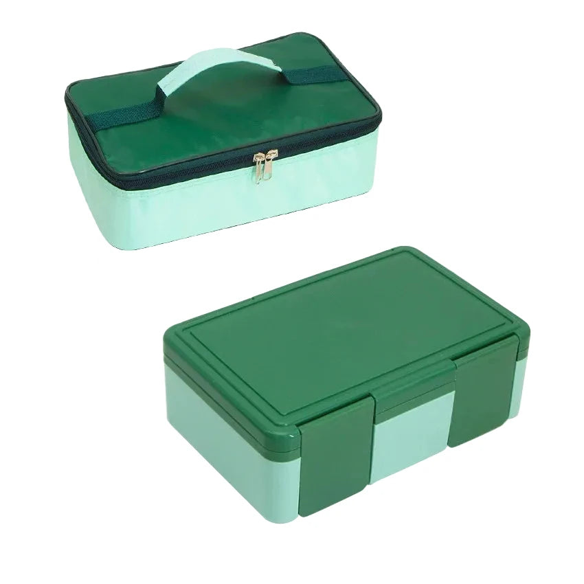 Conteneur alimentaire isotherme multi-compartiments pour femmes et hommes 8