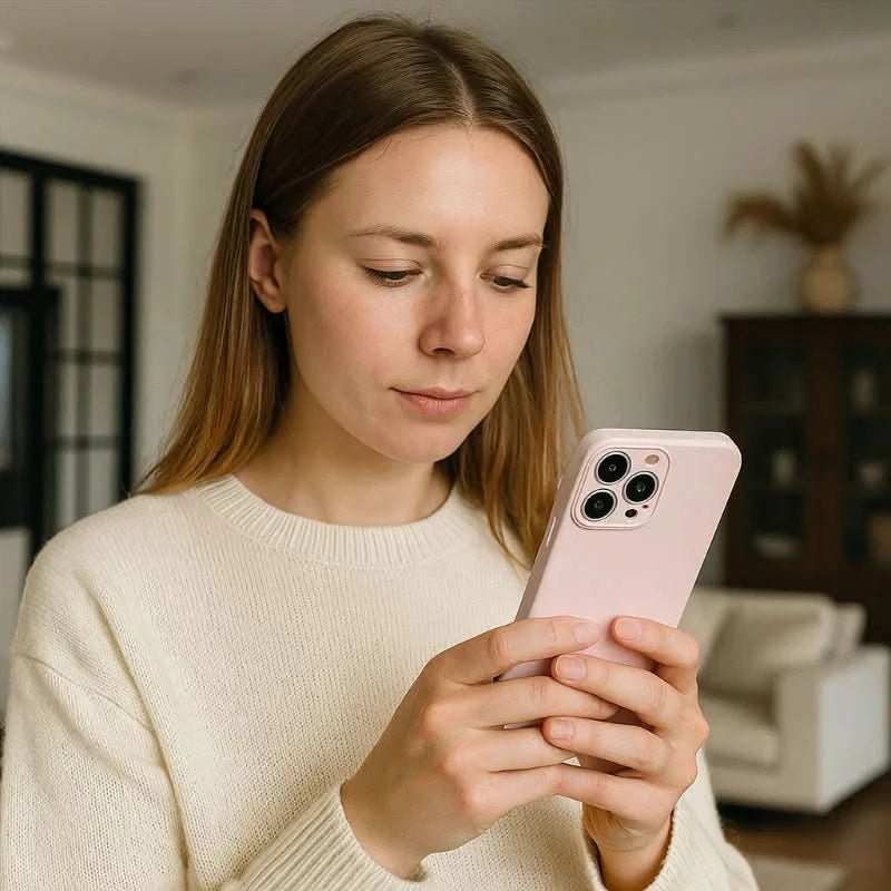 Coque TPU pour iPhone Ultra Fine avec Poignée Confortable 2