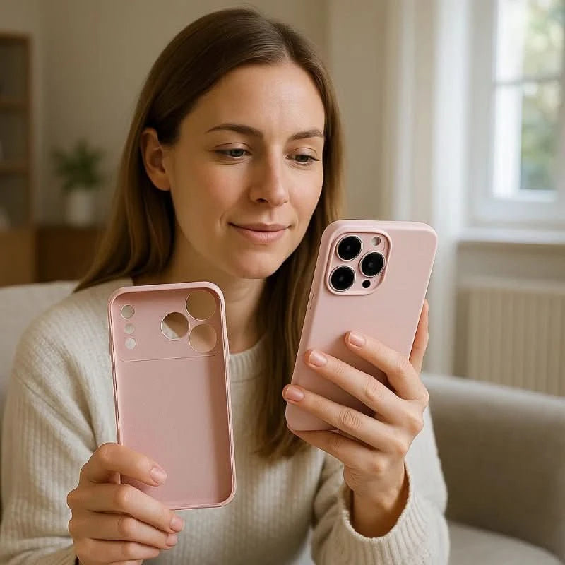 Coque TPU pour iPhone Ultra Fine avec Poignée Confortable 3