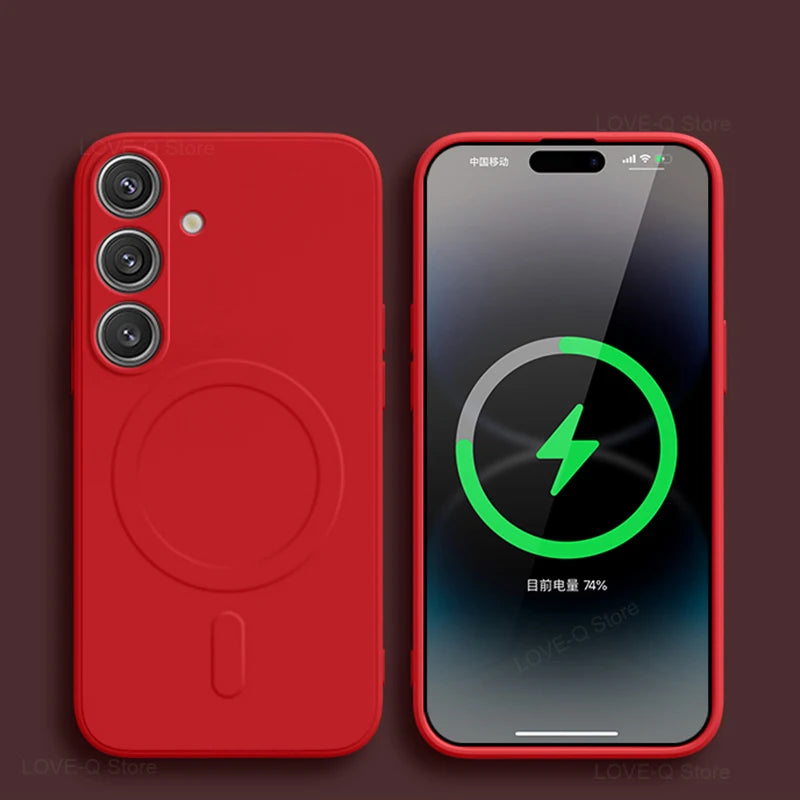 Coque de Charge Magnétique pour Samsung Galaxy 10