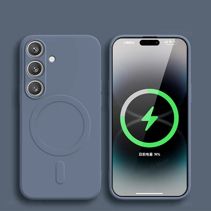 Coque de Charge Magnétique pour Samsung Galaxy 8