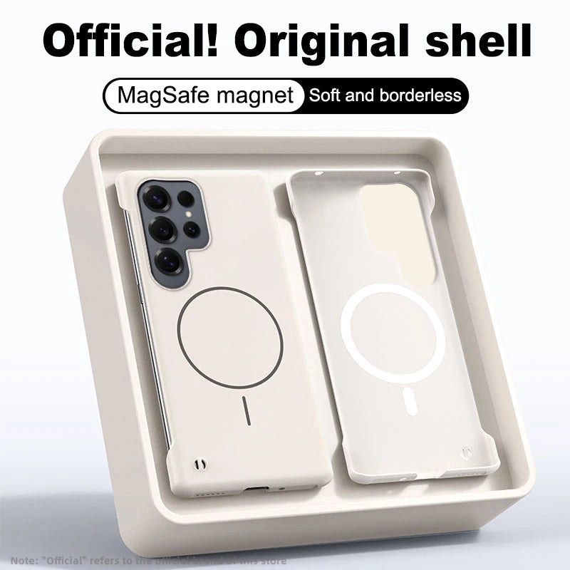Coque de Protection Magnétique pour Samsung Galaxy S25 Edge 0