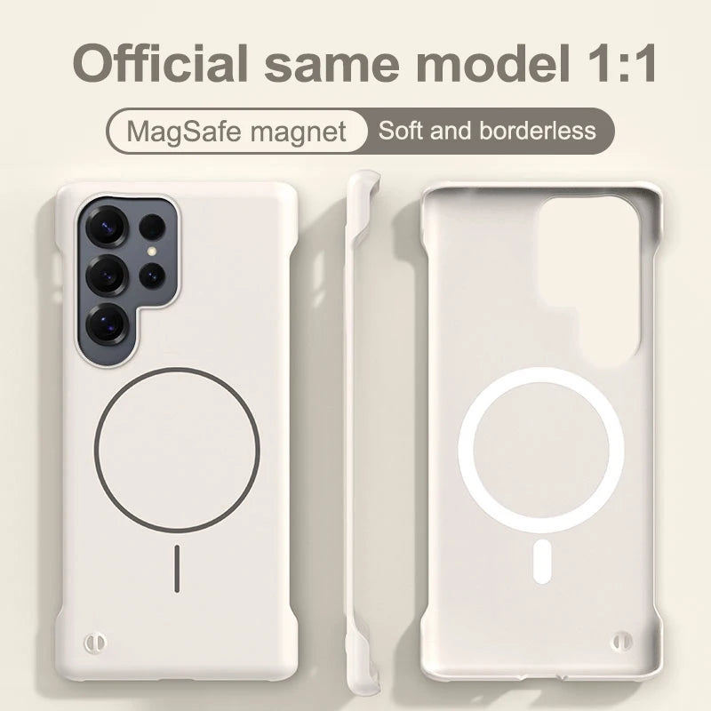 Coque de Protection Magnétique pour Samsung Galaxy S25 Edge 2