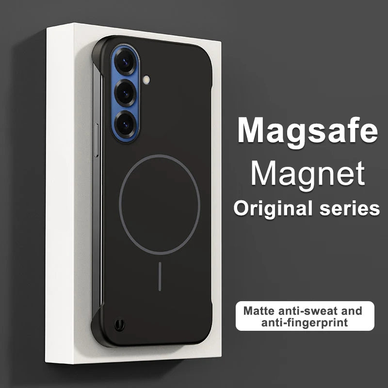Coque de Protection Magnétique pour Samsung Galaxy S25 Edge 2