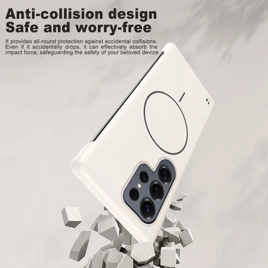 Coque de Protection Magnétique pour Samsung Galaxy S25 Edge 4