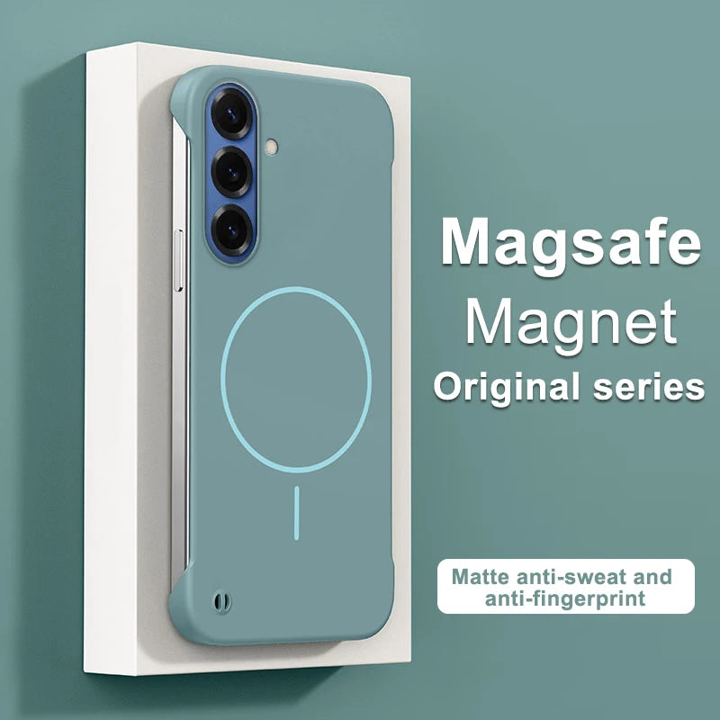 Coque de Protection Magnétique pour Samsung Galaxy S25 Edge 4