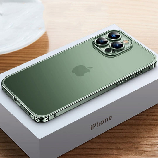 Coque de Protection Métallique pour iPhone Design Moderne 5