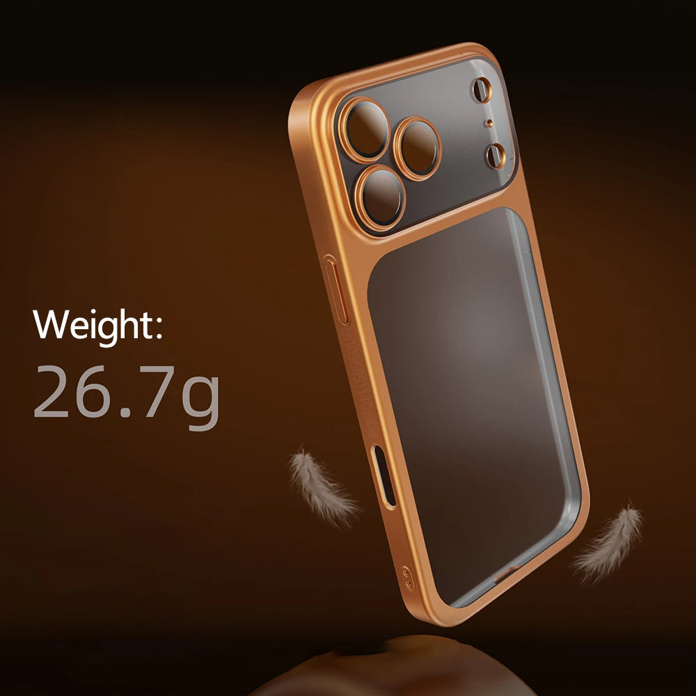 Coque de Téléphone Antichoc Pour iPhone 17 Pro Max Design Translucide 0