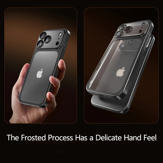 Coque de Téléphone Antichoc Pour iPhone 17 Pro Max Design Translucide 2