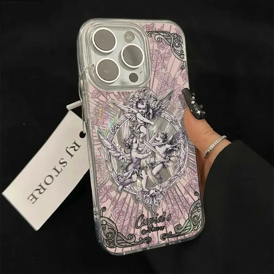 Coque de Téléphone Cupidon Design Moderne pour Samsung Galaxy 5
