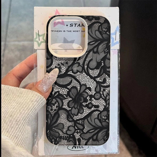 Coque de Téléphone Dentelle Chic pour iPhone 0