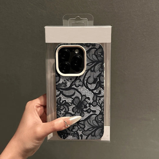 Coque de Téléphone Dentelle Chic pour iPhone 3