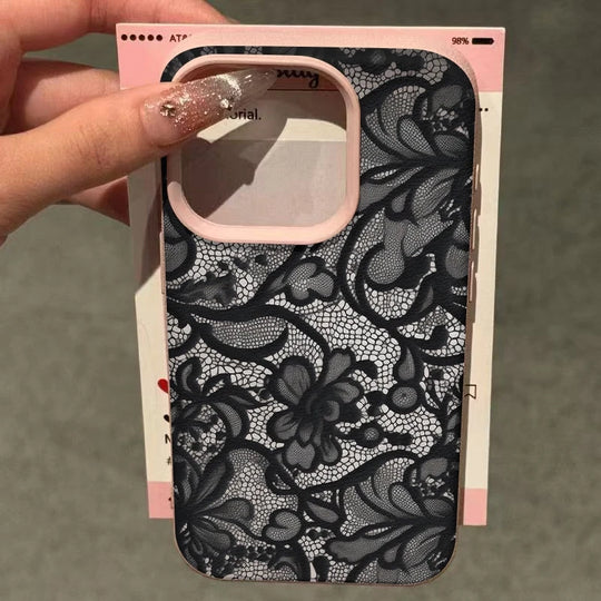 Coque de Téléphone Dentelle Chic pour iPhone 4