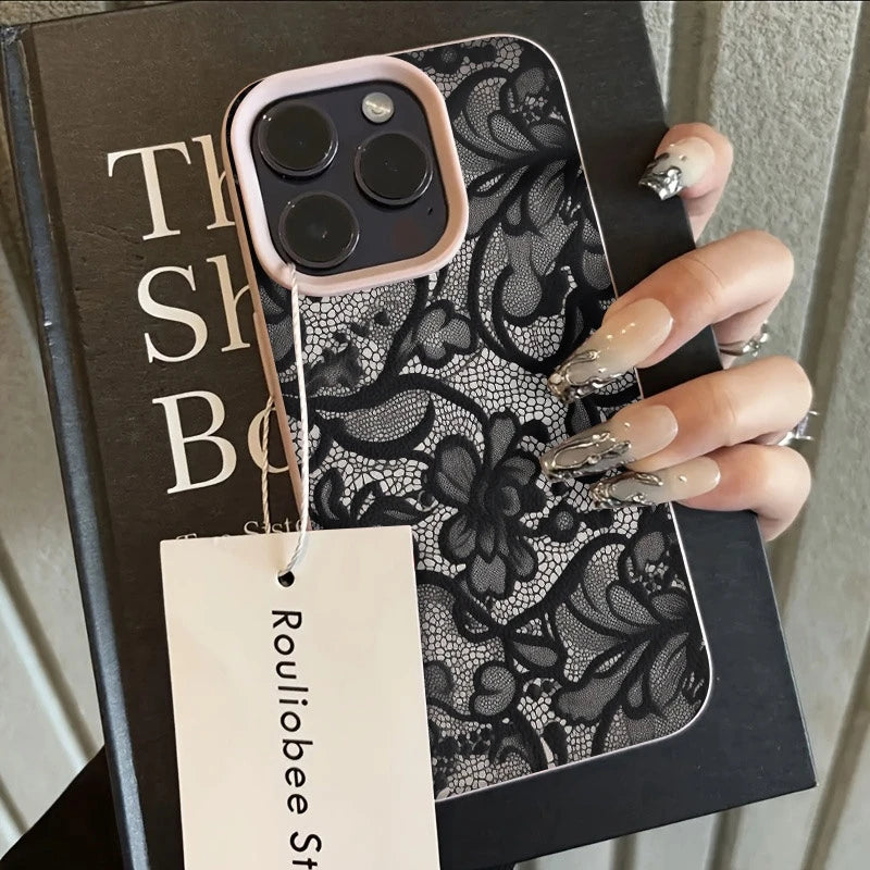 Coque de Téléphone Dentelle Chic pour iPhone 7