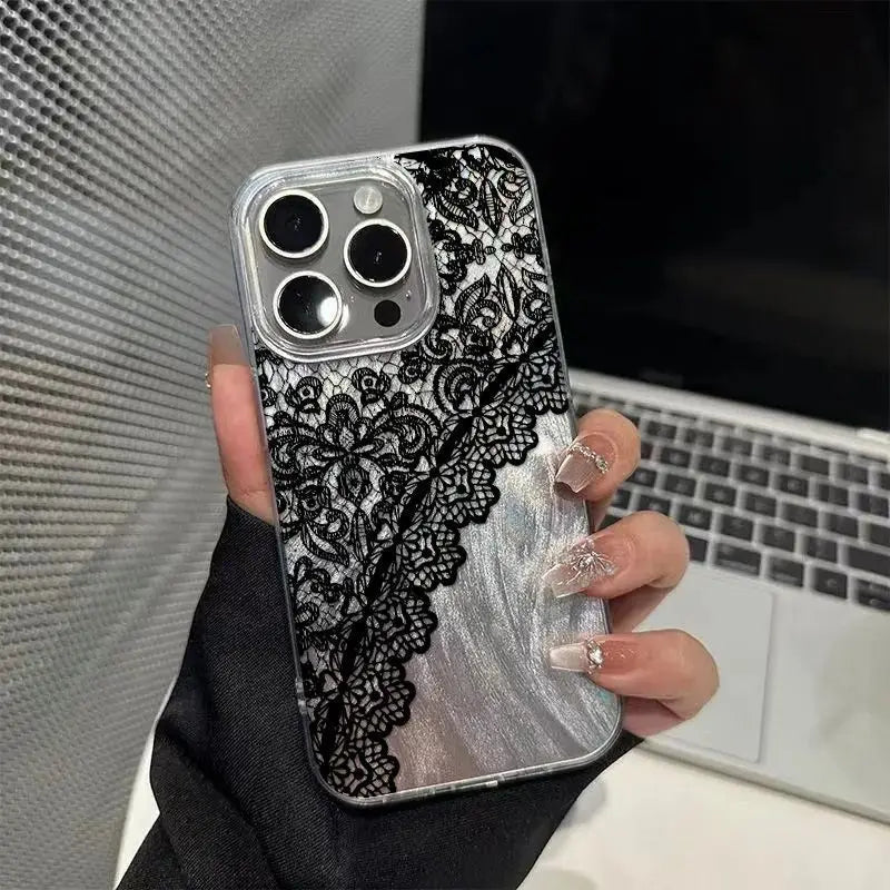 Coque de Téléphone Dentelle pour iPhone 3