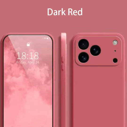 Coque de Téléphone Design Carré pour iPhone 17 Pro Max 11