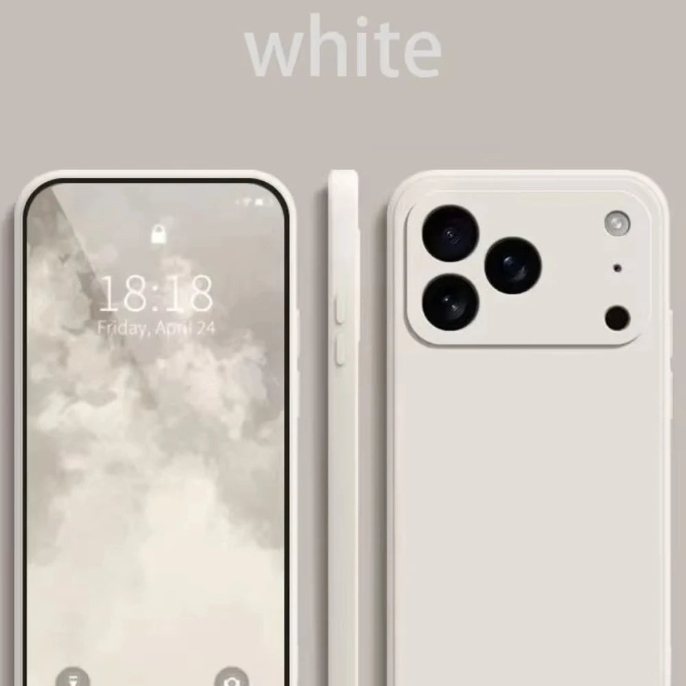 Coque de Téléphone Design Carré pour iPhone 17 Pro Max 8