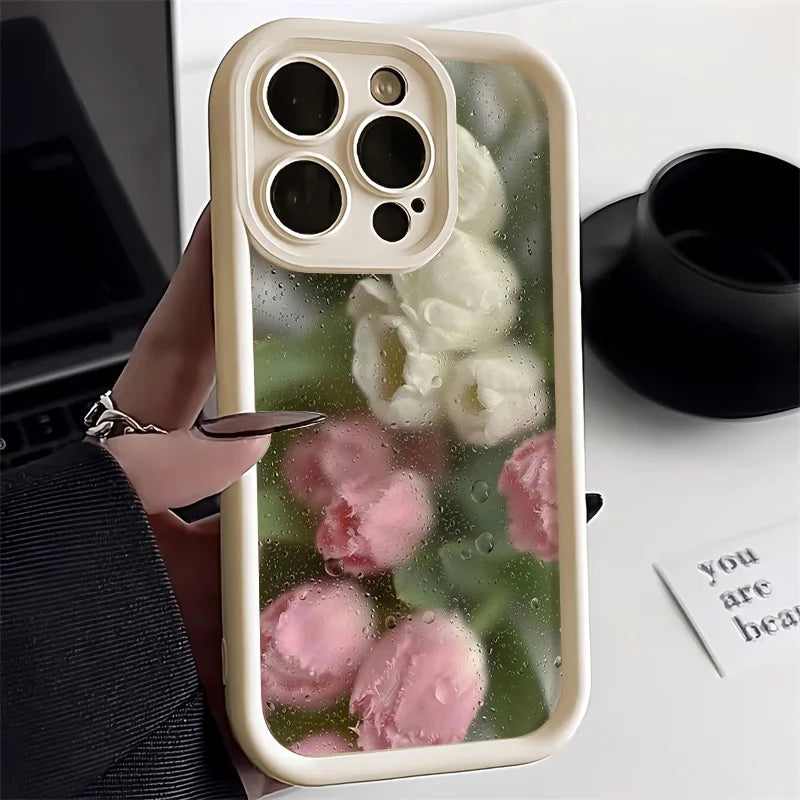Coque de Téléphone Fleurs Mignonnes pour iPhone 8