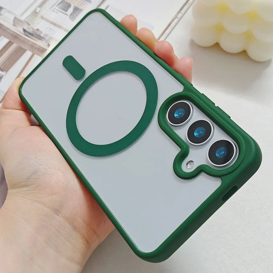 Coque de Téléphone Magnétique Ultra Transparente Compatible Samsung S26 S25 S24 S23 S22 14