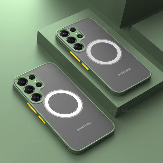 Coque de Téléphone Magnétique pour Samsung Galaxy S25 S24 Ultra Moderne et Pratique 6