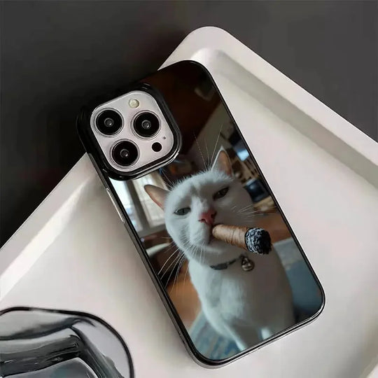 Coque de Téléphone Personnalisée Motif Chats Amusants 4