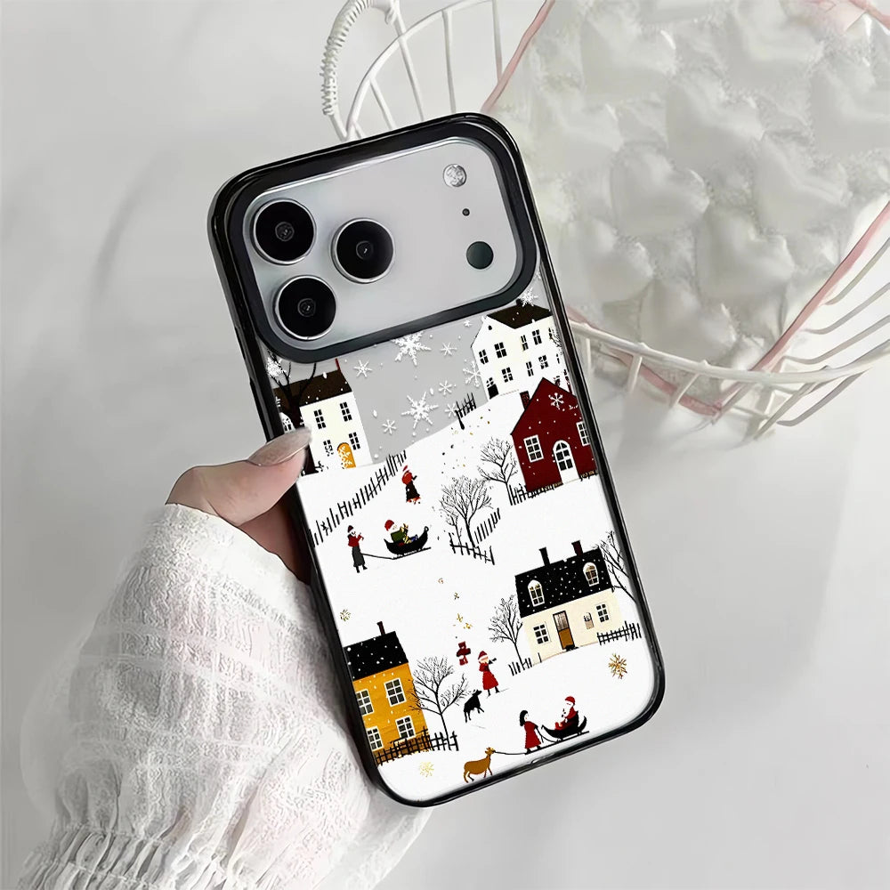 Coque de Téléphone Rigide Design Neige pour iPhone 11