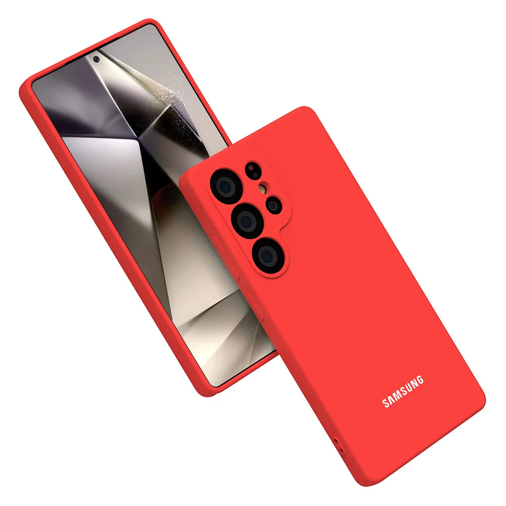 Coque de Téléphone Souple Antichoc Ultra Mince pour Samsung S25Ultra et S25Plus 9