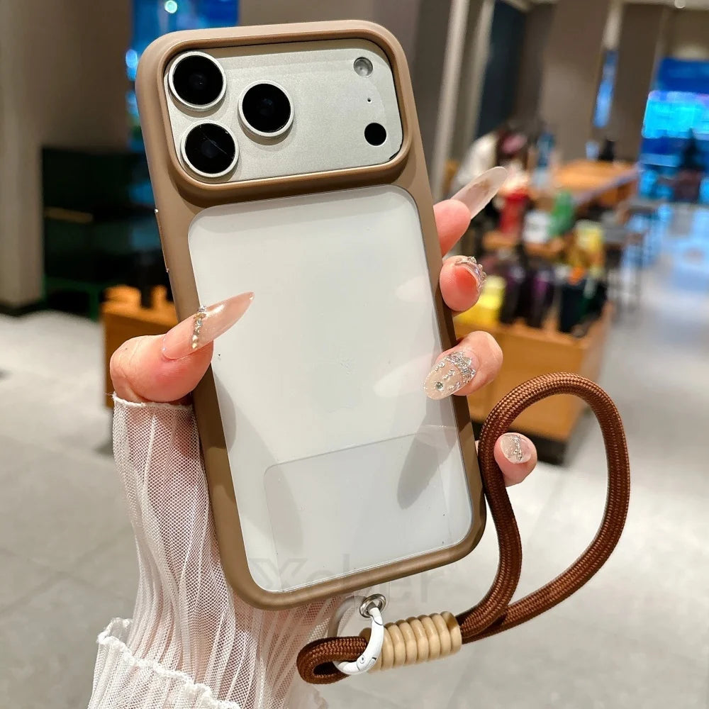 Coque de Téléphone Transparent pour iPhone 17 Pro Max 12