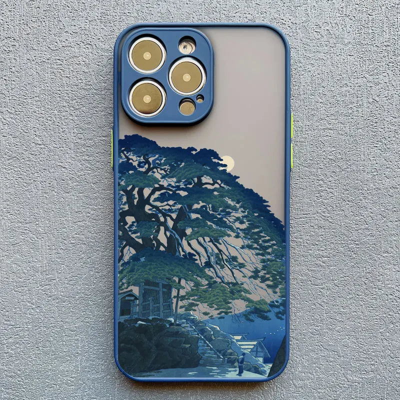 Coque de Téléphone pour iPhone Design Paysage Moderne 10