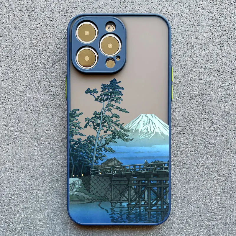 Coque de Téléphone pour iPhone Design Paysage Moderne 9