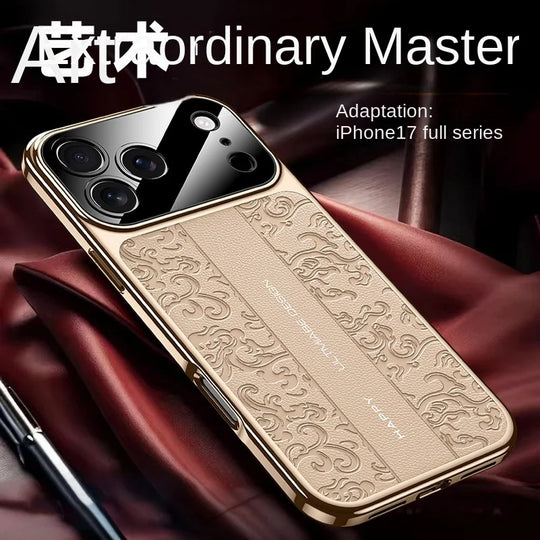 Coque de téléphone pour iPhone 17 Pro Max avec design sculpté 3