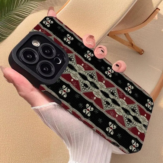 Coque de téléphone pour iPhone avec motif persan 5
