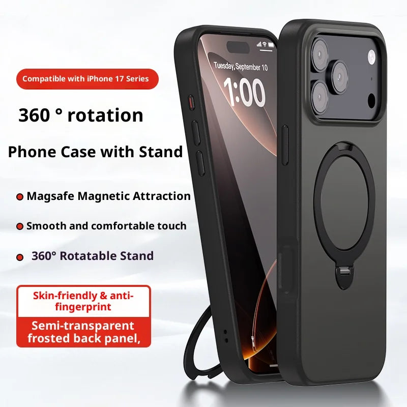 Coque de téléphone pour iPhone avec support rotatif 2