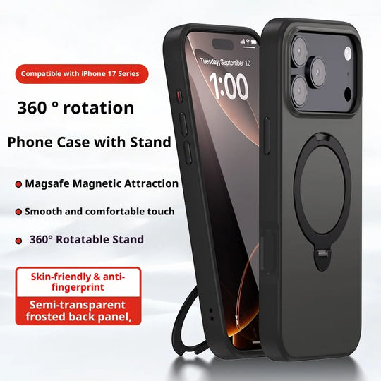 Coque de téléphone pour iPhone avec support rotatif 2