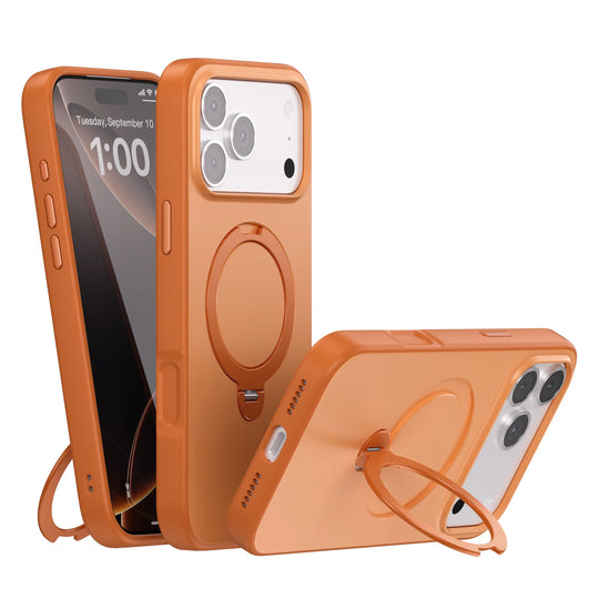 Coque de téléphone pour iPhone avec support rotatif 6