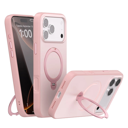 Coque de téléphone pour iPhone avec support rotatif 8
